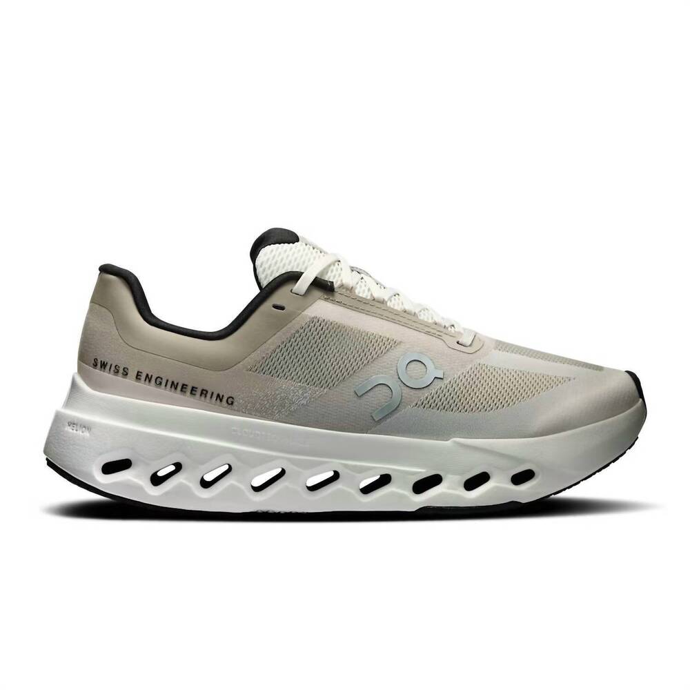 NEW ON women's cloudsurfer next running shoes in fog/ivory